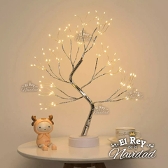 Arbol de la Vida Bonsai Blanco Calido USB / Pilas 50cm