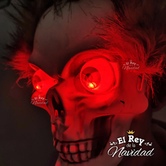 Mascara CALAVERA DIABOLICA Ojos LED Premium - comprar online