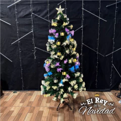 Arbol de Navidad Led 1,50mts Cálido y Multicor - tienda online