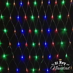 Red de Luces Led Multicolor 1,50 x 1,50mts - El Rey de la Navidad
