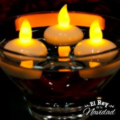 Set x 6 Velas Flotantes Calidas - comprar online