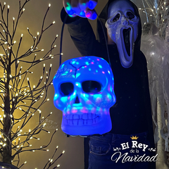 Caramelera Calavera con Luz y Sonido