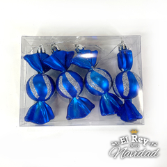 Set x 4 Caramelos Deco Azul en internet