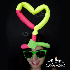 Vincha Corazon Fluo