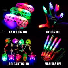 Combo Cotillon 250 Articulos Full Luminoso en internet