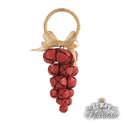 Racimo de Cascabeles de metal Rojo