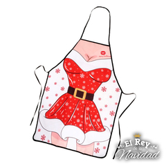 Delantal de cocina Mamá Noel - comprar online