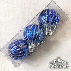 Set x 3 Globos Gajitos Azules