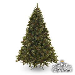 Arbol de Navidad Golden King 2,30mts LINEA PLATINUM