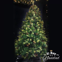 Arbol de Navidad Golden King 2mts LINEA PLATINUM en internet