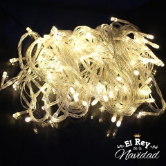 Guirnalda de 200 Luces Led 15mts aprox Blanco Calido - comprar online