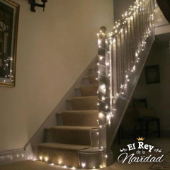 Guirnalda de 200 Luces Led 15mts aprox Blanco Calido