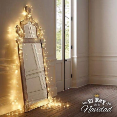 Guirnalda de 200 Luces Led 15mts aprox Blanco Calido - comprar online