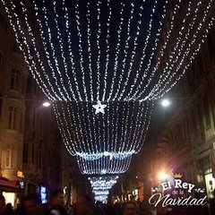 Guirnalda de 100 Luces Led 9mts aprox Blanco Frio - comprar online