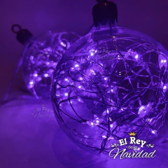 Globo Luminoso Violeta Nro 6 a pilas (incluidas) - comprar online