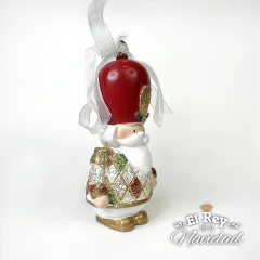 Papa Noel Arlequin Colgante LUJO PREMIUM - comprar online