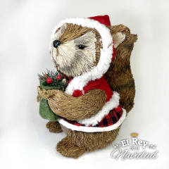 Mapache Navideño con ropita
