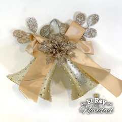 Colgante Premium Campanas Champagne 25cm