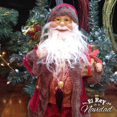 Papa Noel Germano Lujo! 40cm Polar - comprar online
