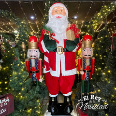 Papa Noel GIGANTE 2,50mts de altura
