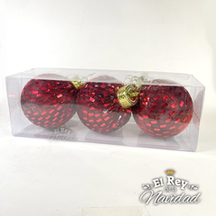 Set x 3 Globos Rojo Premium 8cm - comprar online