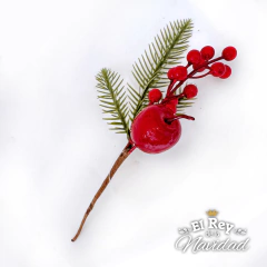 Pick 25cm con manzanita y frutos