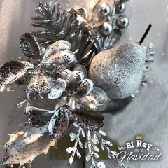 Pick Satinado y Glitter Silver en internet