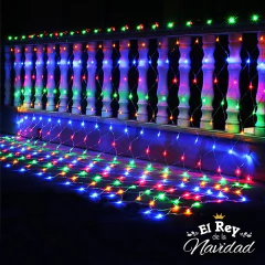 Red de Luces Led Multicolor 2 x 2mts