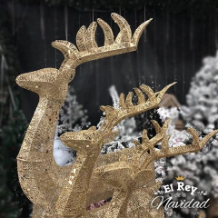 Reno 80cm de alto - El Rey de la Navidad