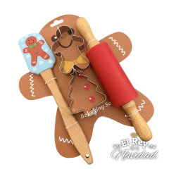Set de Cocina Navideño 4 piezas en internet
