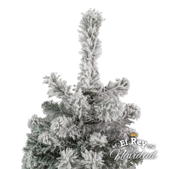 Arbol de Navidad Snow 2.40mts - El Rey de la Navidad