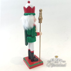 Cascanueces navideño Glitter 25cm en internet