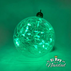 Globo Luminoso Verde Nro 6 a pilas (incluidas)