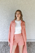 Maxi Camisa Cotton Coral - comprar online