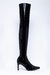 Bota black vinyl