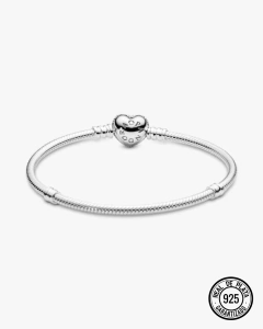 PULSERA CIERRE CORAZON CUBICS - comprar online