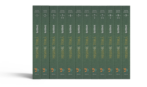 Coleccion 12 volumenes Mishne Tora - Rambam - . Bilingue