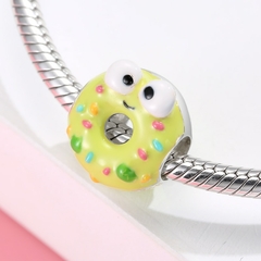 Berloque Charm Donuts Sapo - Prata 925