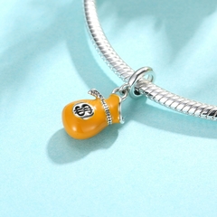 Berloque Charm Dinheiro - Prata 925