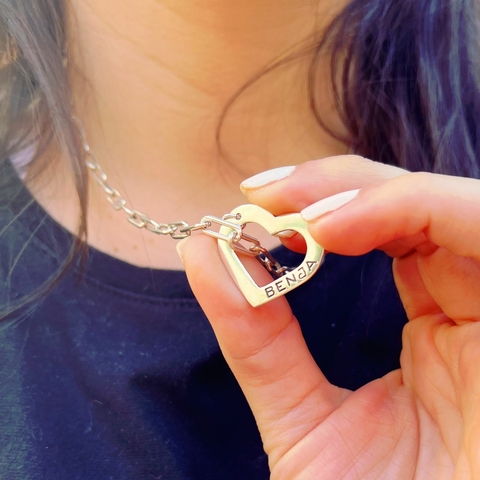 Dije “Corazon” plata 925