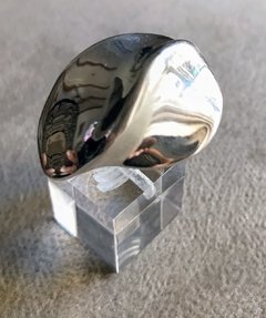 Anillo inflado: Beso grande - plata 925 en internet