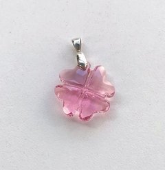 Dije/Charm: del equilibrio Trébol - cristal Swarovski