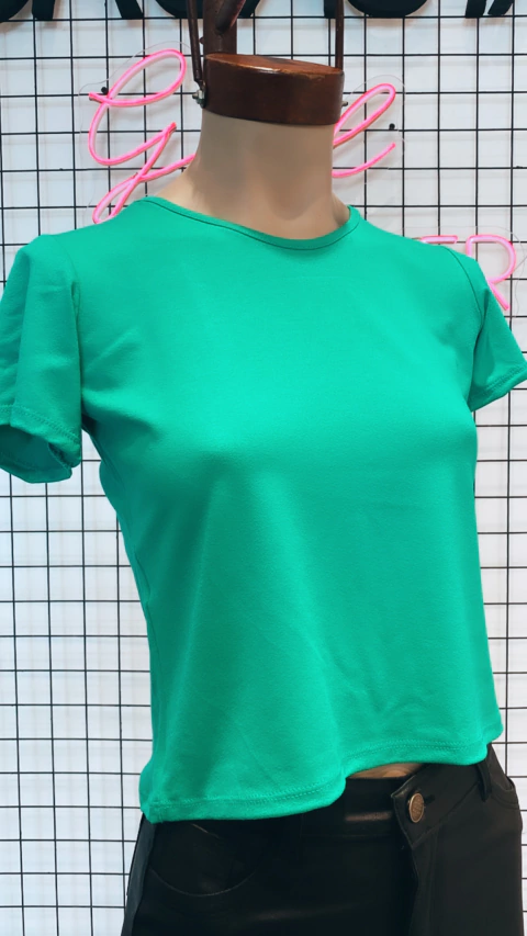 Remera Crep Elastizado