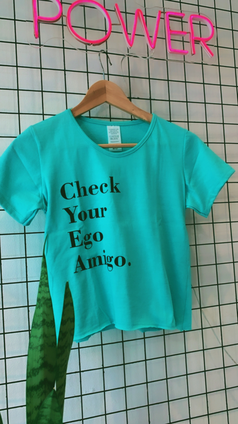 Remera Check Your Ego LIQUIDACION ! - comprar online