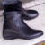 Bota Corta Cuero Negro - comprar online