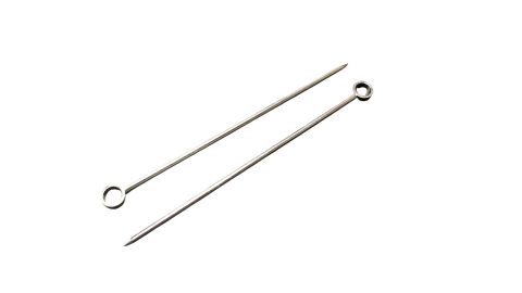 Pinchos Martini Picks Pinches Cocktails Acero Inox X2 Unidades - Nueva Roma Bazar