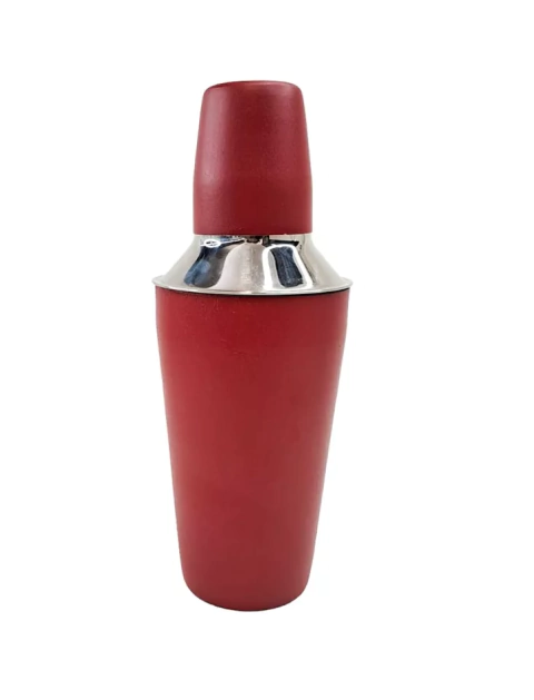 Coctelera Profesional Cobbler Tapa Alta Color Acero 500cc - Nueva Roma Bazar