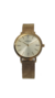 Reloj Blaque Mujer Cuadrante Champagne y Correa Acero Tejido Dorado - comprar online
