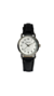 Reloj Dakot Mujer Cuadrante Blanco y Correa Cuero Negro - comprar online