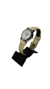 Reloj Dakot Mujer Cuadrante Blanco y Correa Cuero Blanco en internet